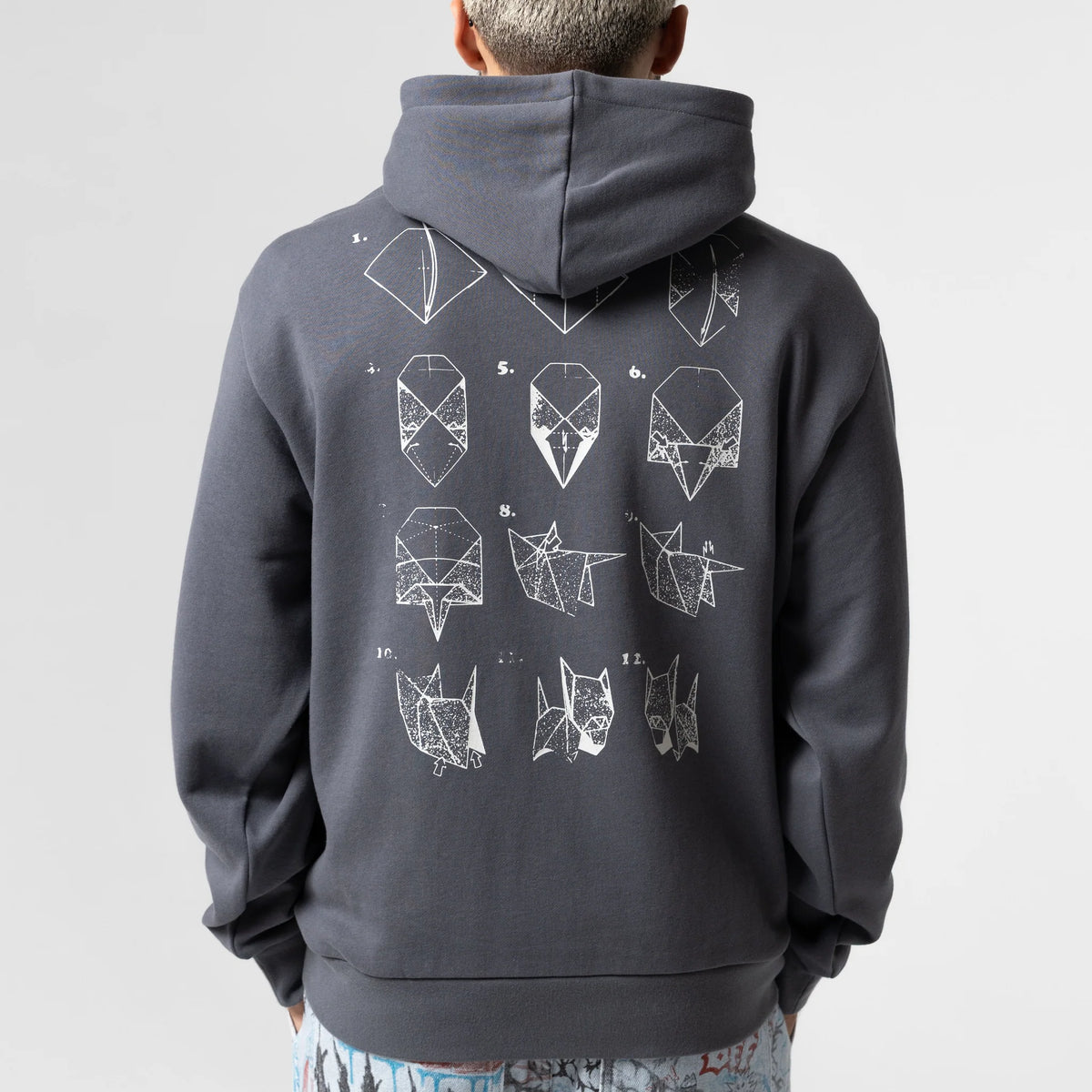 Rip N Dip Polerón Origami Hoodie Charcoal