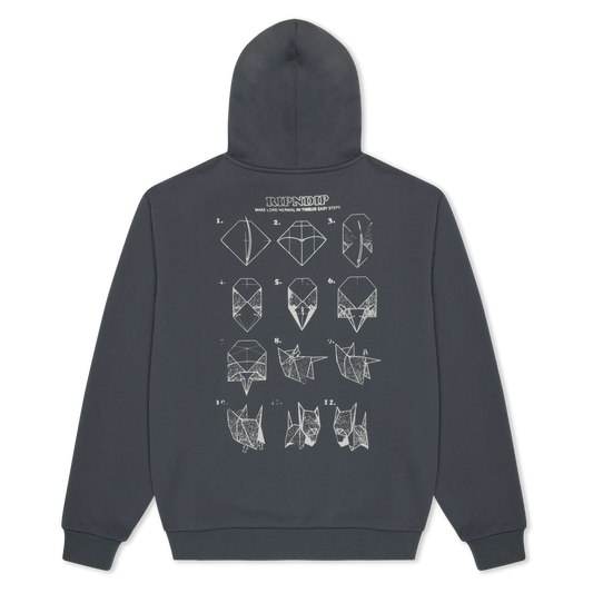 Rip N Dip Polerón Origami Hoodie Charcoal