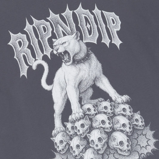 RIPNDIP Polera Wasteland - Carbón Vegetal