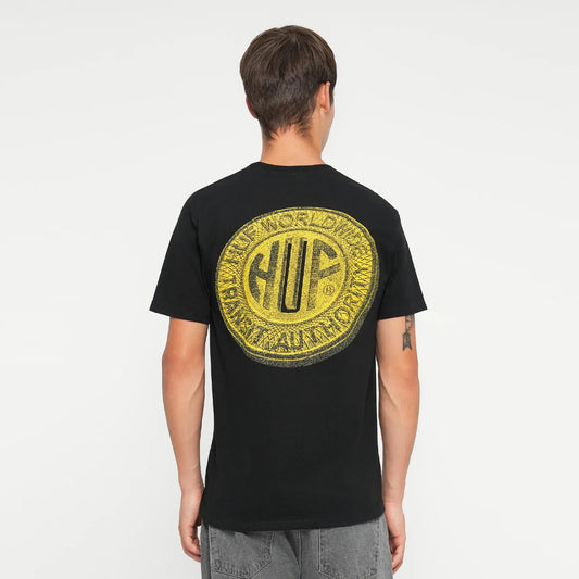 HUF Token Tee - Black