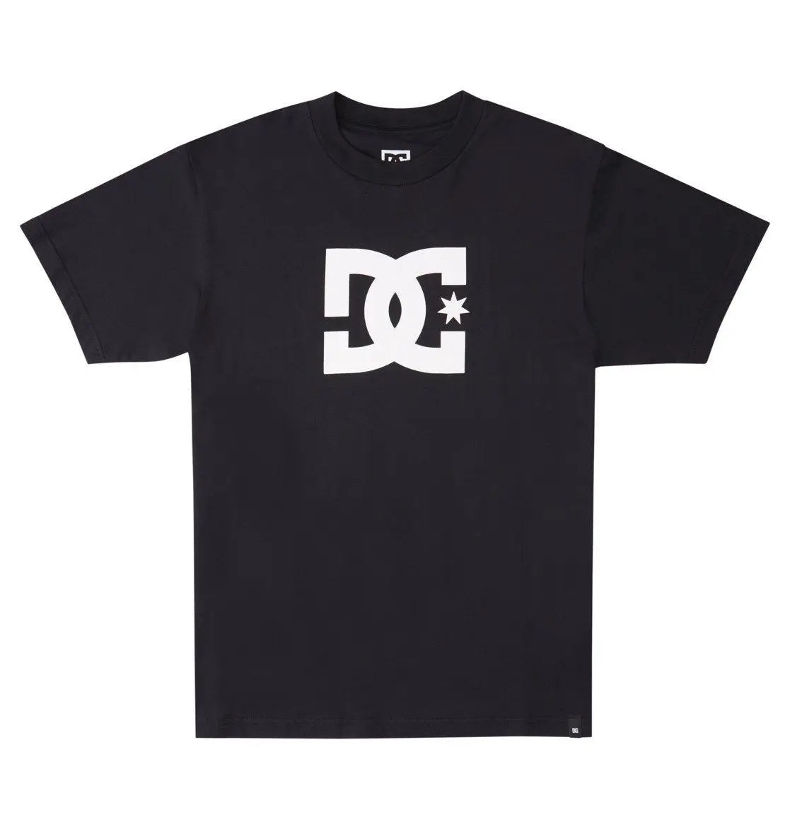 DC Polera Star Hombre 100% Algodón Negra