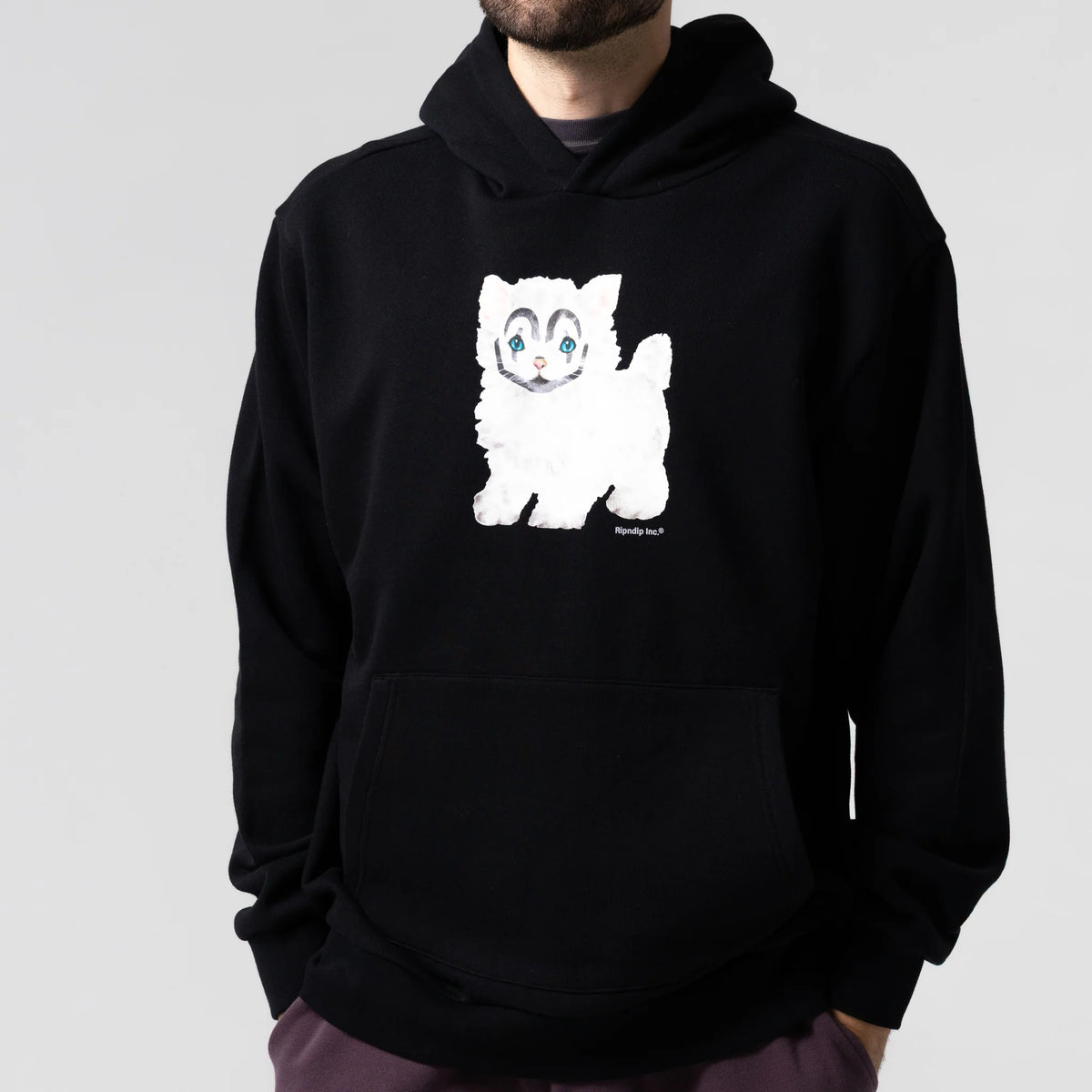 Rip N Dip Polerón  Pet Me I'm Cute Hoodie Black