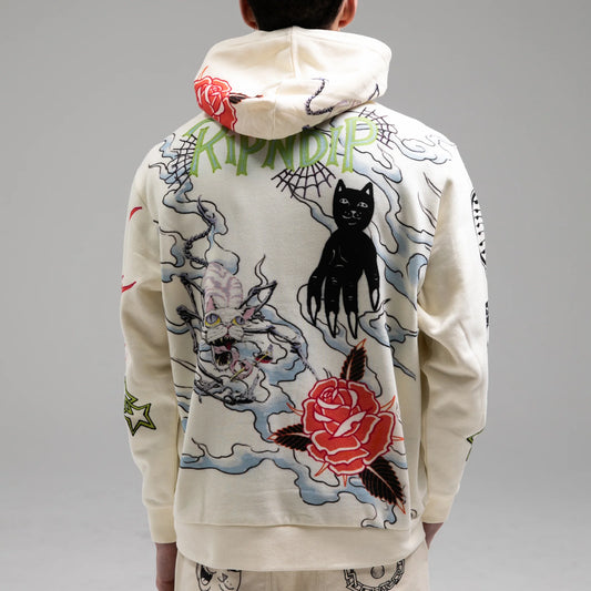 Rip N Dip Polerón Travis Hoodie Off White