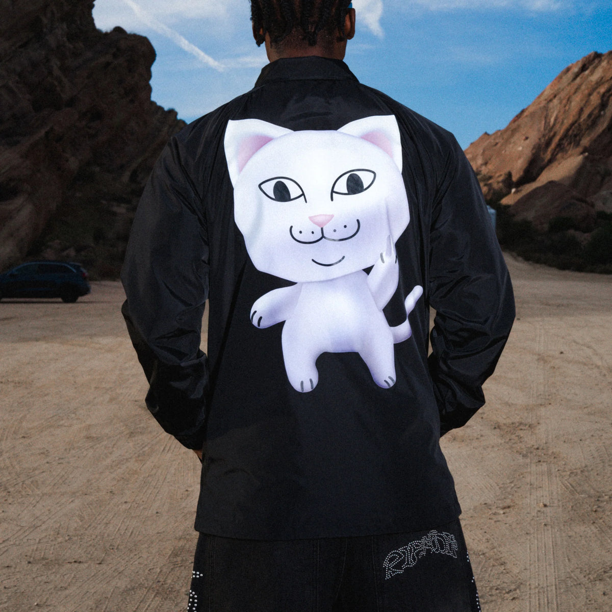 Rip N Dip Chaqueta Nermii Coaches Jacket Black