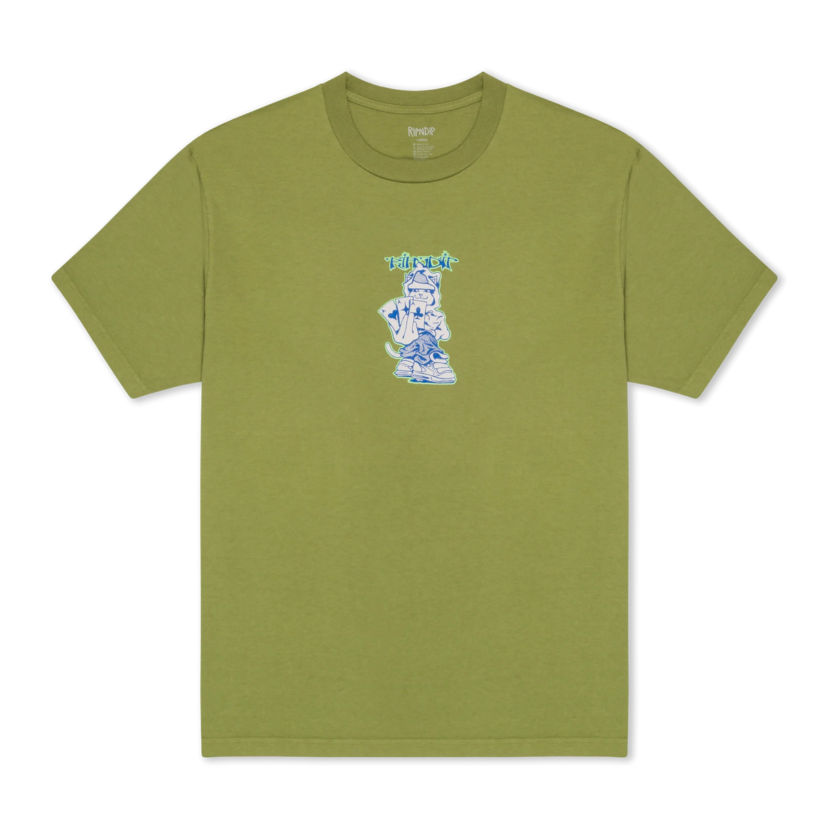 Rip N Dip Polera Ace Tee Light Forest