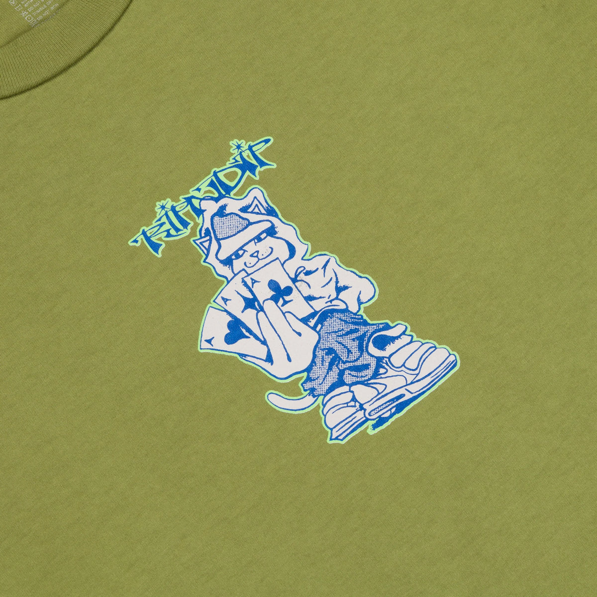 Rip N Dip Polera Ace Tee Light Forest