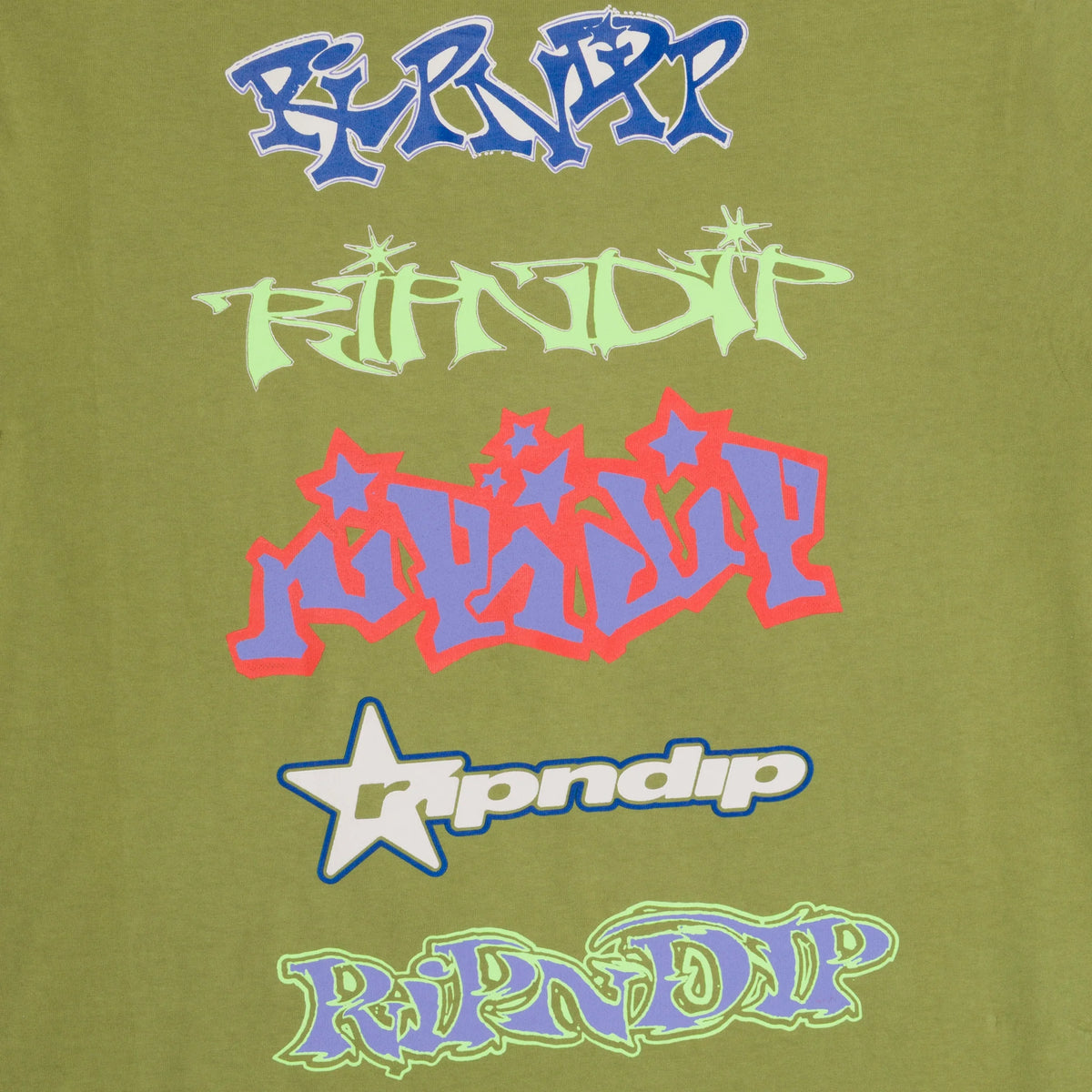 Rip N Dip Polera Ace Tee Light Forest