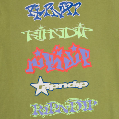 Rip N Dip Polera Ace Tee Light Forest