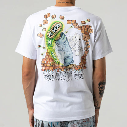 Rip N Dip Polera Karate Kat Tee White