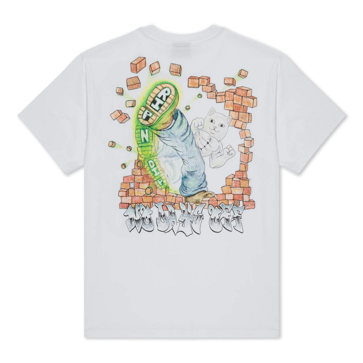 Rip N Dip Polera Karate Kat Tee White
