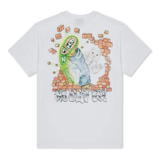 Rip N Dip Polera Karate Kat Tee White