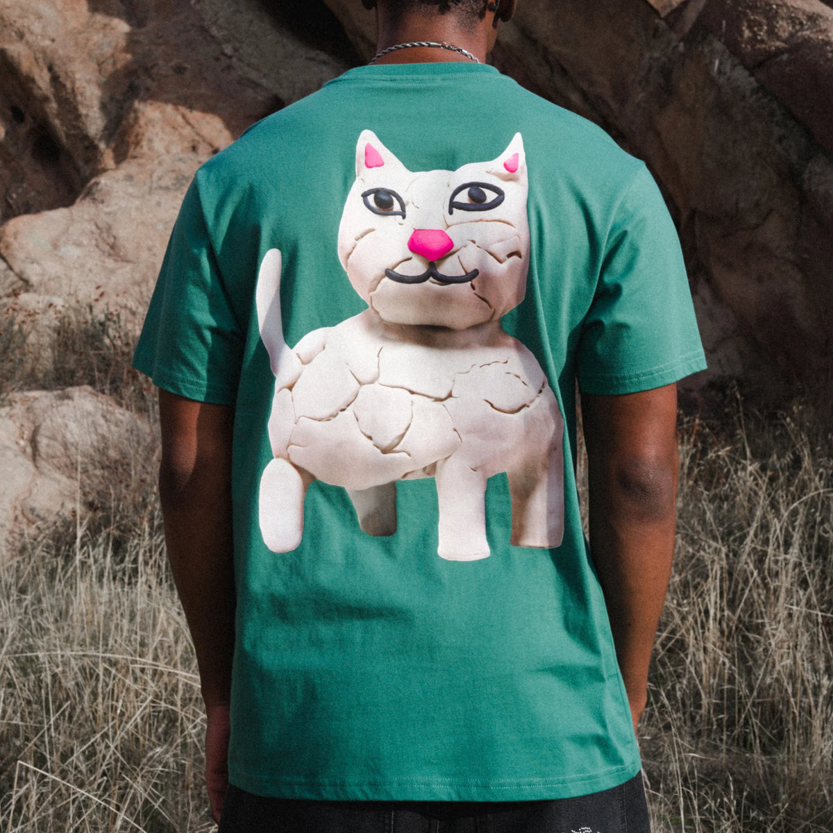 Rip N Dip Polera Nerm Dough Tee Olive