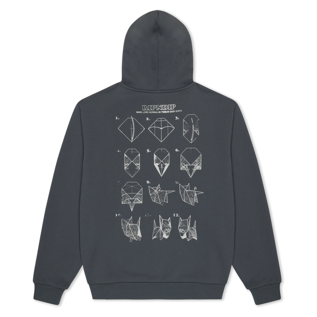 Rip N Dip Polerón Origami Hoodie Charcoal