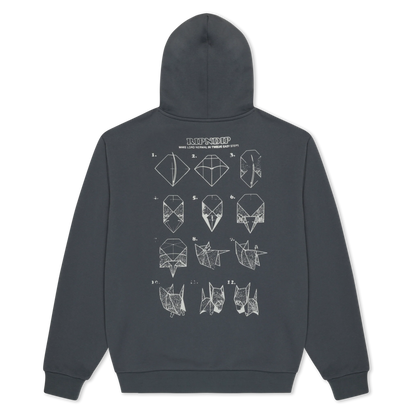 Rip N Dip Polerón Origami Hoodie Charcoal