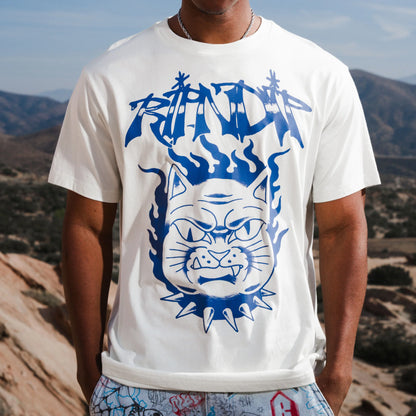 Rip N Dip The Happiest Cat Tee Bone