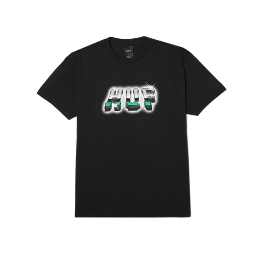 HUF Chrome Grit S/S Tee Black