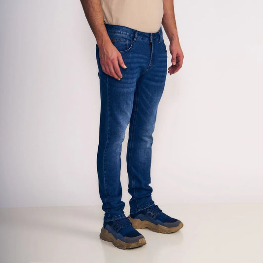 Ellus Jeans Hombre Straight Tiro Medio Light Blue