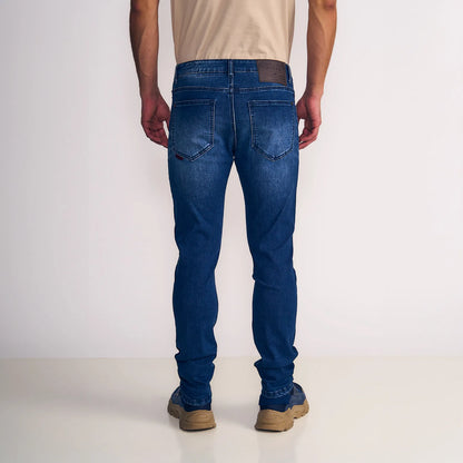 Ellus Jeans Hombre Straight Tiro Medio Light Blue