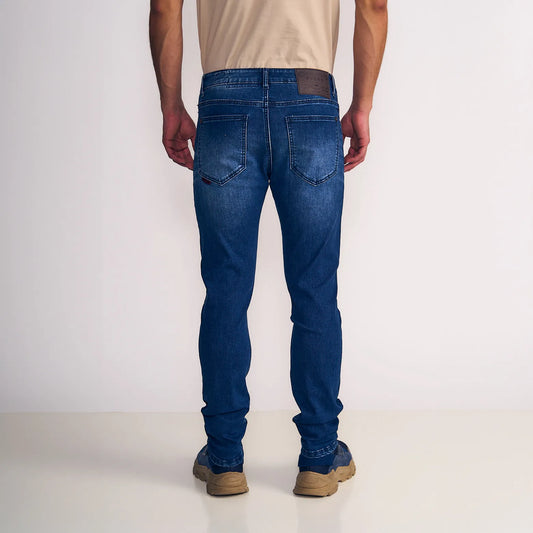Ellus Jeans Hombre Straight Tiro Medio Light Blue