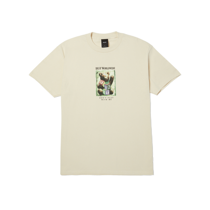 HUF Gift Bear S/S Tee Bleach