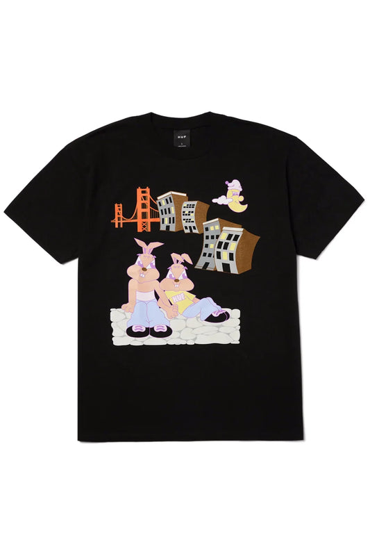 HUF Polera Bae View — T-Shirt Streetwear Premium