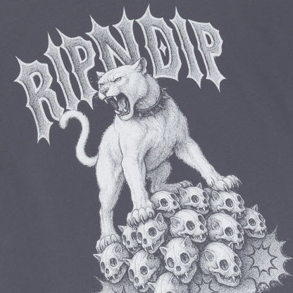 RIPNDIP Polera Wasteland - Carbón Vegetal