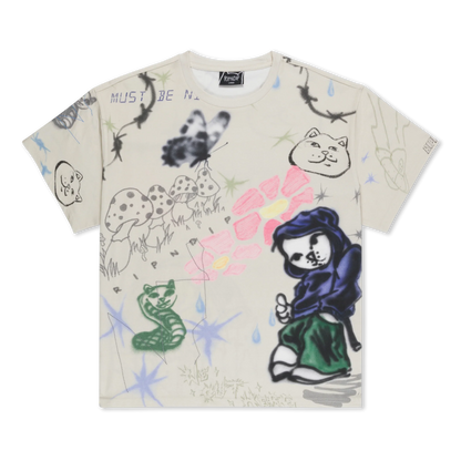 Rip N Dip Polera Goosebumps (Bone) Polera