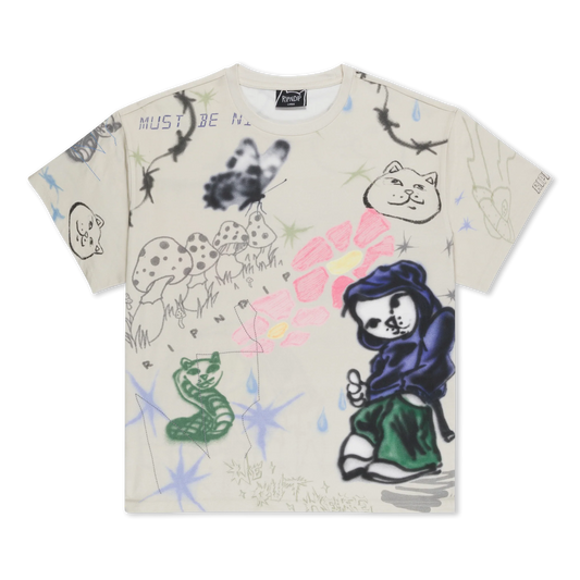 Rip N Dip Polera Goosebumps (Bone) Polera