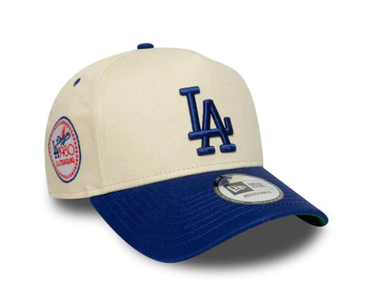 New Era Gorra 9Forty Los Angeles Dodgers MLB ASG Patch Light Beige