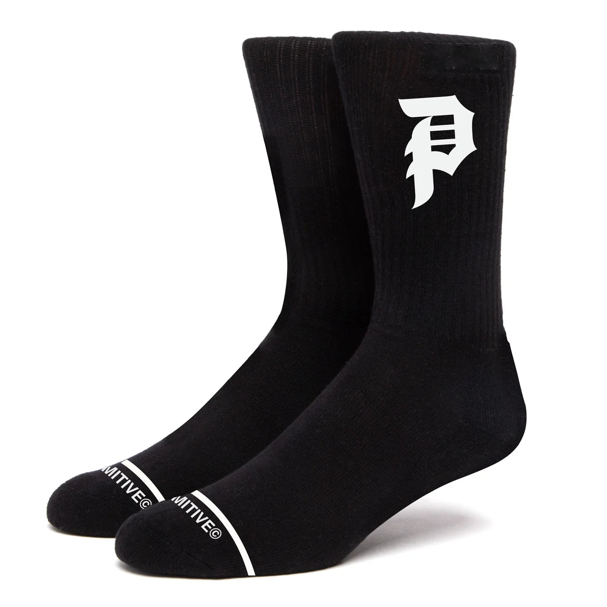 Pack 3 Calcetines Primitive Core Logo - Negros