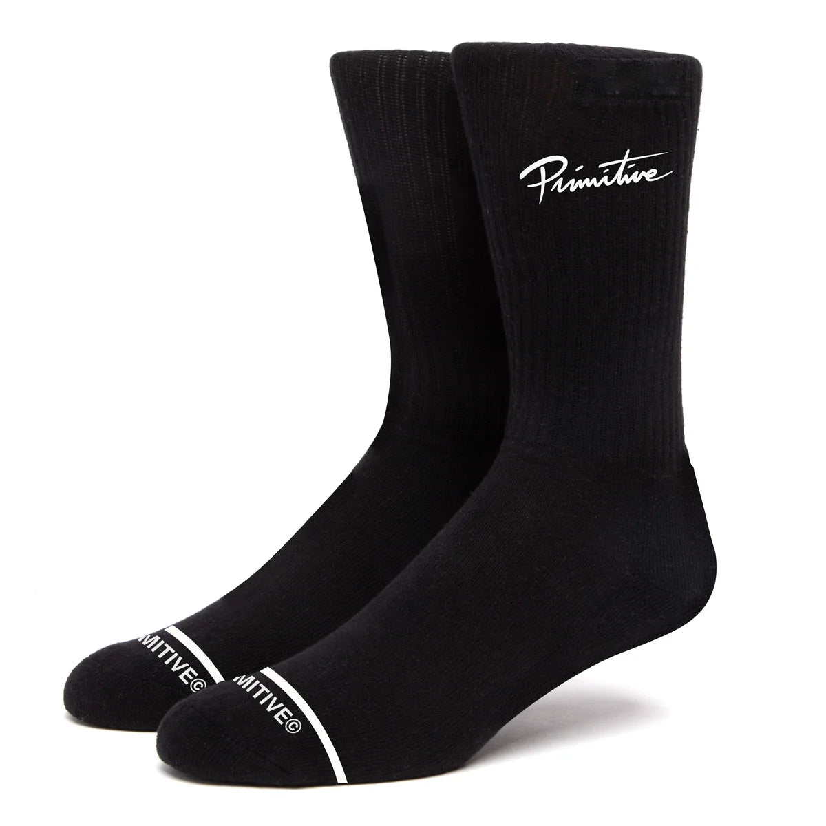 Pack 3 Calcetines Primitive Core Logo - Negros