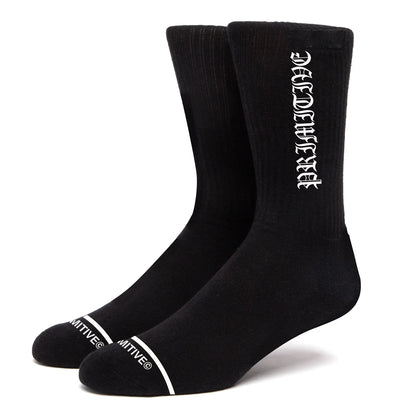 Pack 3 Calcetines Primitive Core Logo - Negros