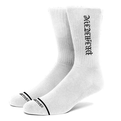 Pack 3 Calcetines Primitive Core Logo - Blancos