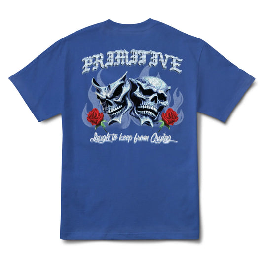 Polera Primitive Comedy Heavyweight - Azul Real