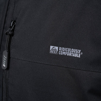 Reef Parka Men Full Zipper Black