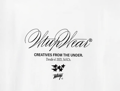 WhatUp Polera Manga Corta Blanco
