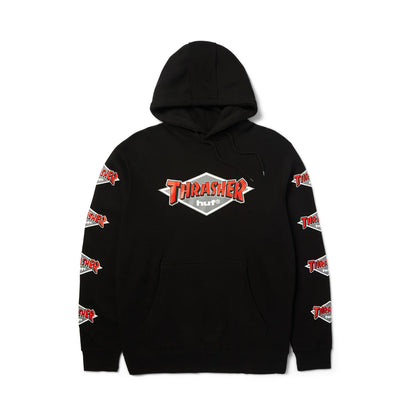 HUF Thrasher Polerón — Hoodie Urbano Premium