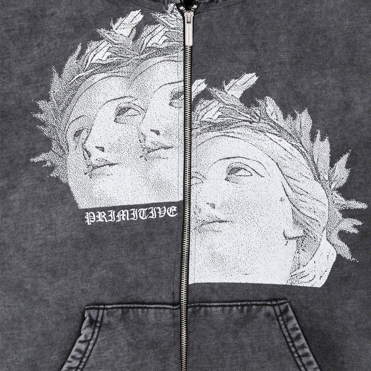 Polerón Primitive Century Boxy Zip Hood