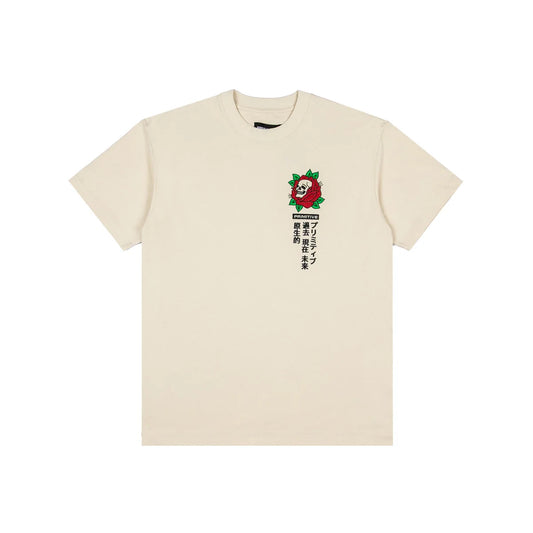 Polera Primitive Outsider Boxida - Crema