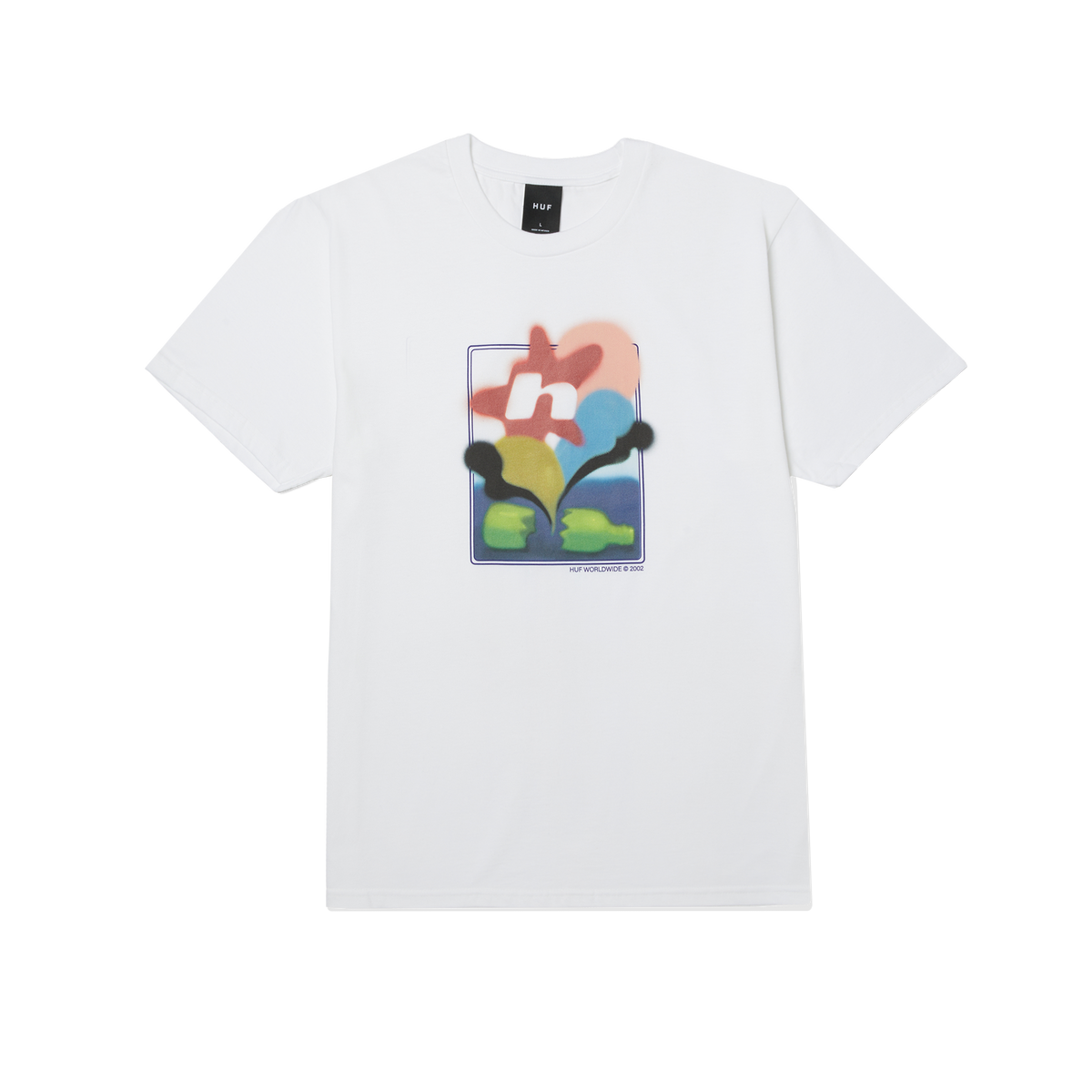 HUF Soft Focus S/S Tee White