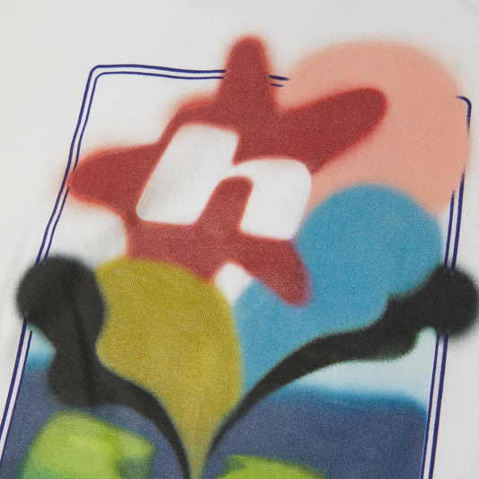 HUF Soft Focus S/S Tee White