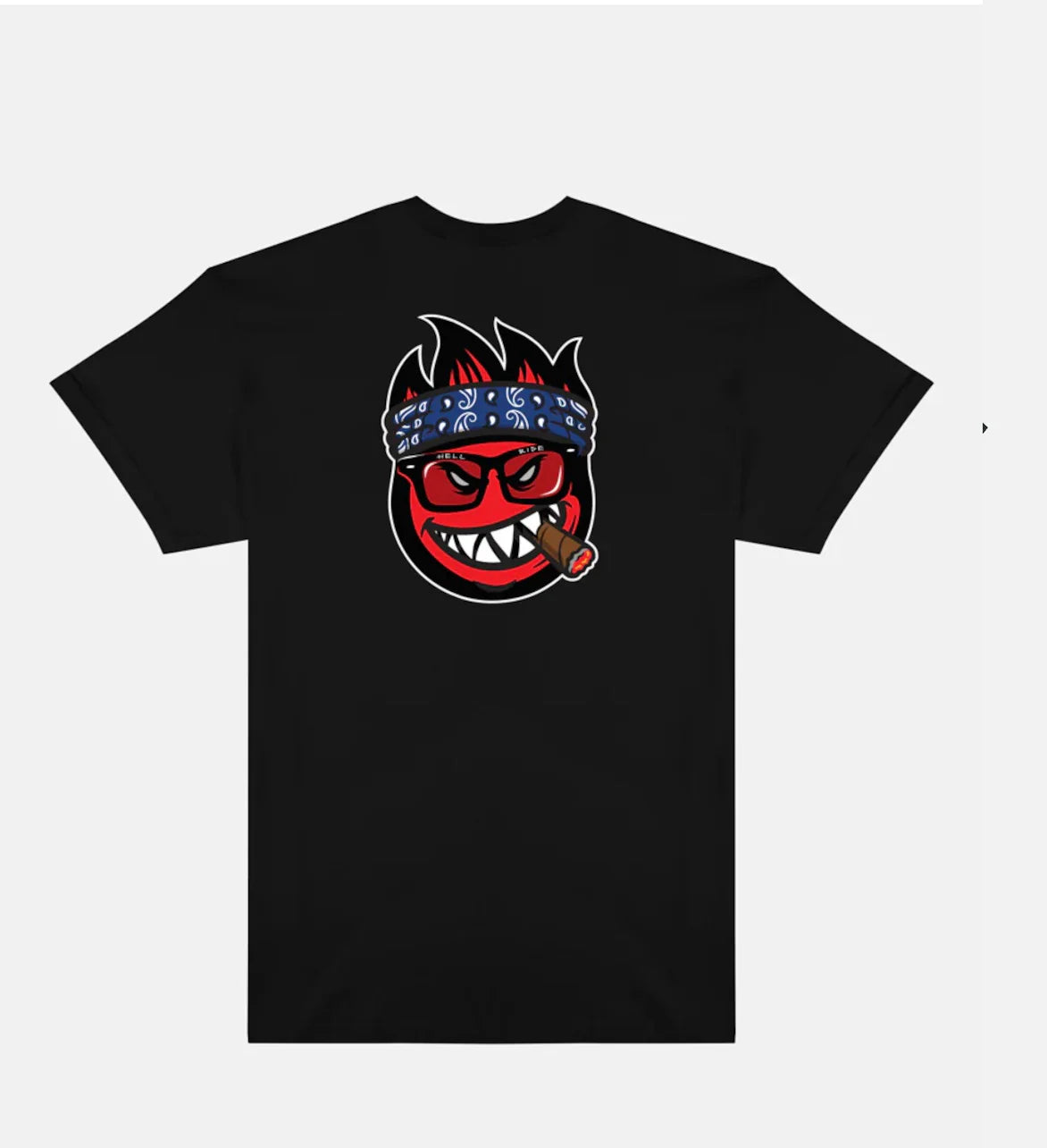 Thrasher X Spitfire Polera Big Head Jake Black