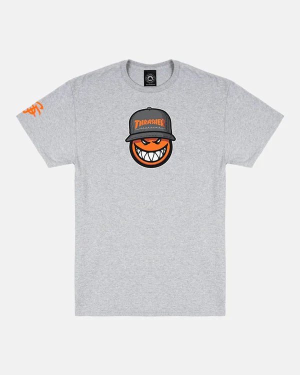 Thrasher X Spitfire Polera Big SF Loc Sport Grey