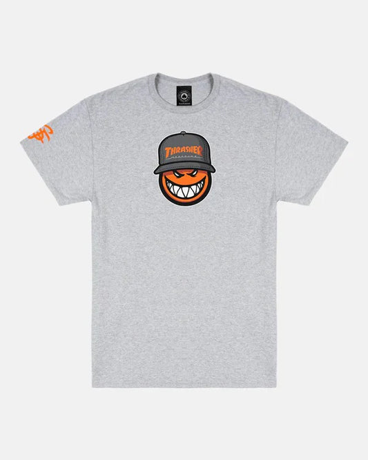 Thrasher X Spitfire Polera Big SF Loc Sport Grey