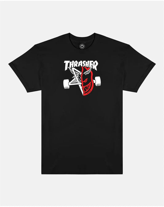 Thrasher X Spitfire Polera Thrash & Burn Black
