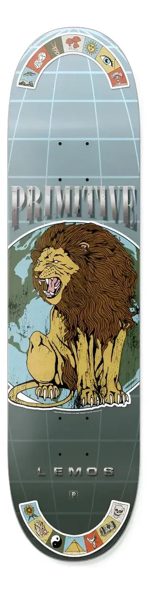 Primitive ~ Tabla Skate Lemos Signs 8.0