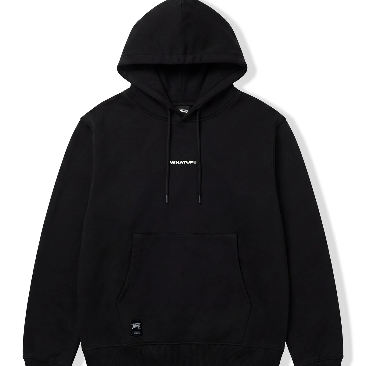 WhatUp Polerón Black Logo