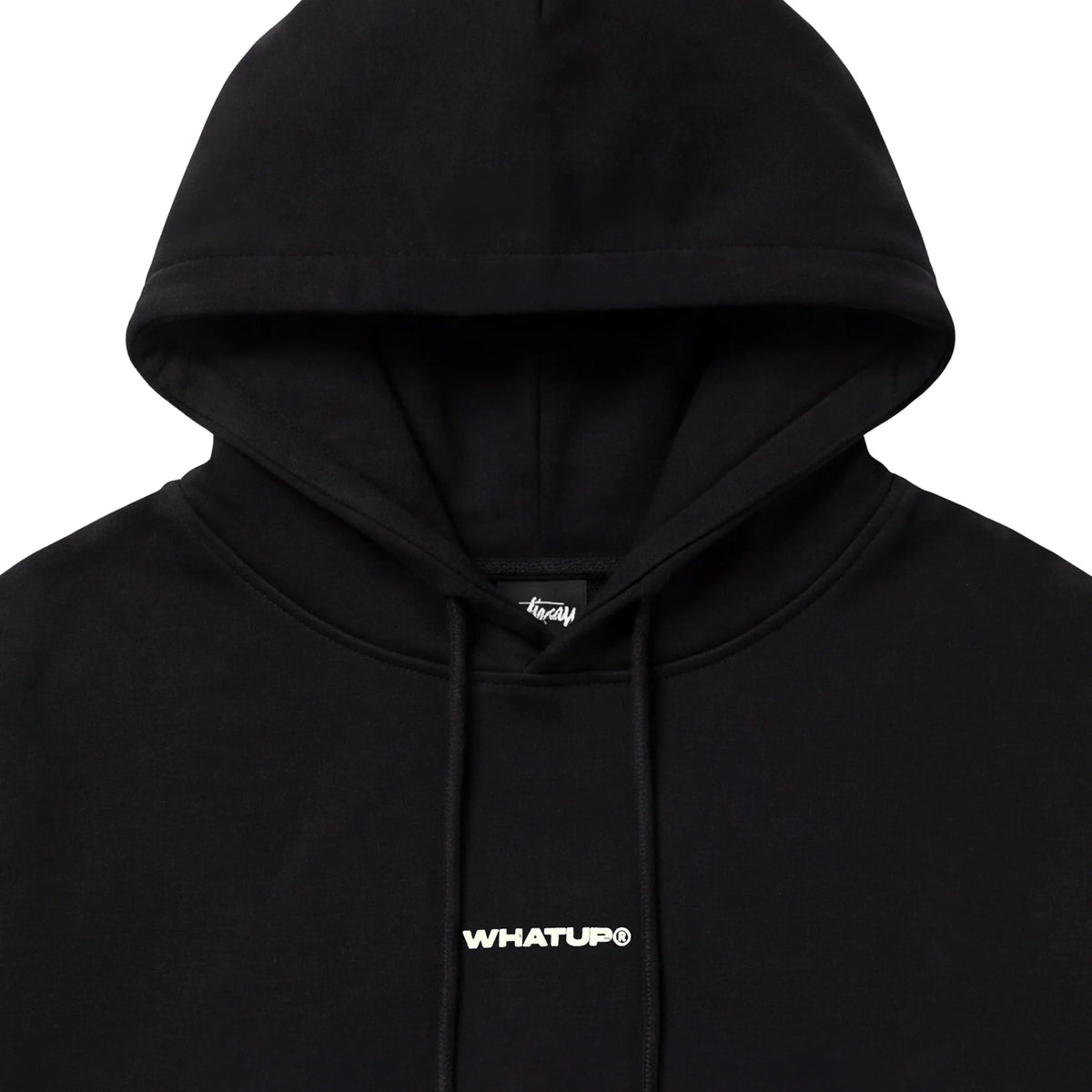 WhatUp Polerón Black Logo
