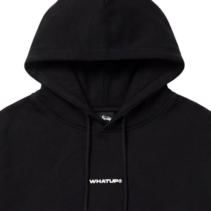 WhatUp Polerón Black Logo