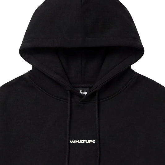 WhatUp Polerón Black Logo
